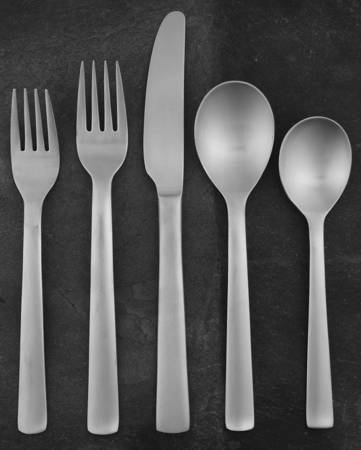 Merit (Stainless, Satin Finish) 5 Piece Place Setting