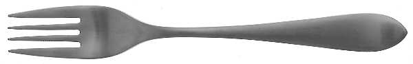 Meridian (Stainless, Glossy) European Salad Fork