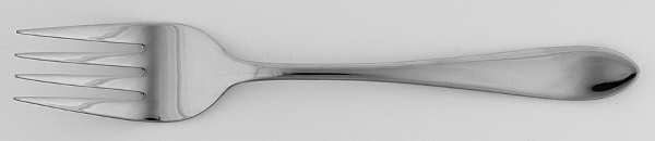 Meridian (Stainless, Glossy) Medium Solid Cold Meat Serving Fork