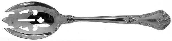 Grand Master (Silverplate) Pierced Tablespoon (Serving Spoon)