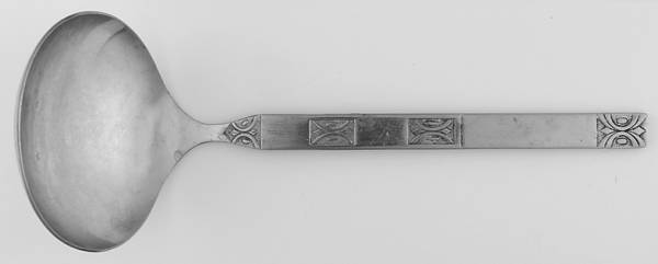 GRN1 (STAINLESS) Solid Gravy Ladle
