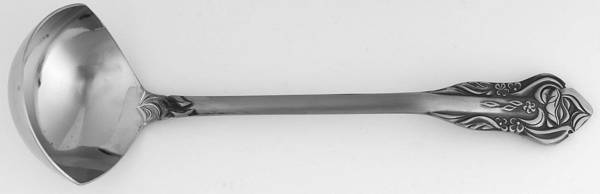 French Rose (Stainless) Solid Gravy Ladle