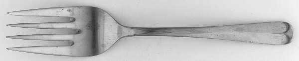 Nottingham (Stainless) Large Solid Cold Meat Serving Fork