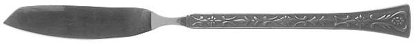 Siboney (Stainless) Flat Handle Master Butter Knife