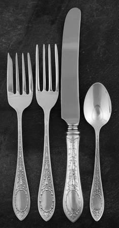 Adam (Sterling, 1993) 4 Piece Dinner Size Setting