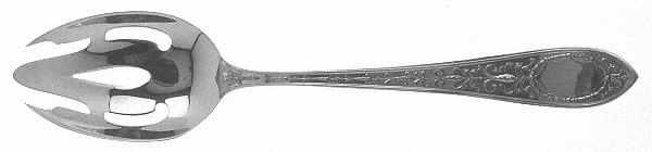 Adam (Sterling, 1993) Pierced Tablespoon (Serving Spoon)
