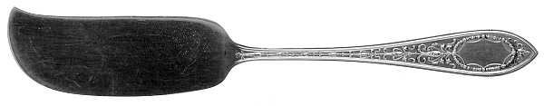 Adam (Sterling, 1993) Butter Spreader Flat Handle Small Old Style