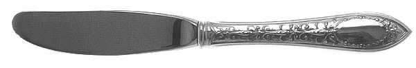 Adam (Sterling, 1993) Modern Hollow Butter Spreader (Stainless)