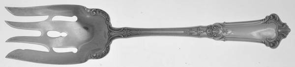 Albemarle (Sterling, 1894-1912) Large Solid Cold Meat Serving Fork