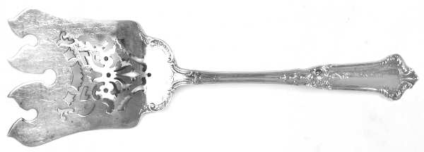 Albemarle (Sterling, 1894-1912) Large Solid Asparagus Serving Fork