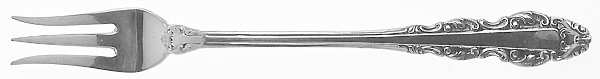 Albemarle (Silverplate) Cocktail/Seafood Fork