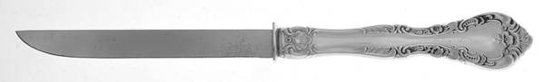 Alencon Lace (Sterling, 1965) Individual Steak Knife Hollow Handle