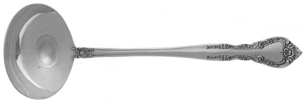 Alencon Lace (Sterling, 1965) Solid Piece Cream Ladle