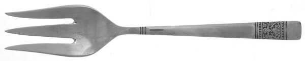 Amphora (Stainless) Medium Solid Cold Meat Serving Fork