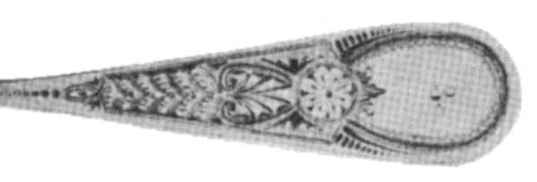 Antique-Engraved No. 3 (Sterling, 1880) by Gorham Silver
