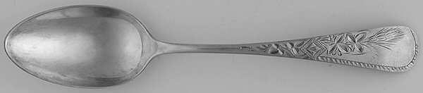 Antique-Engraved No. 8 (Sterling, 1880) Teaspoon