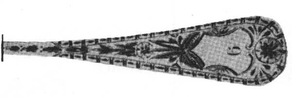 Antique-Engraved No. 9 (Sterling, 1880) by Gorham Silver