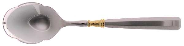 Ariana-Gold (Stainless, Gold Accent) Sugar Spoon