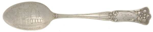 Atlanta (Sterling, 1910) Souvenir Spoon (Five O'Clock)