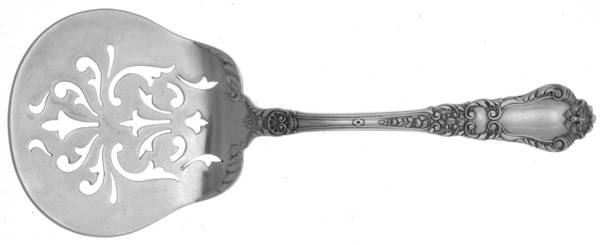 Baronial-Old (Sterling, 1898, No Monograms) Small Cucumber/Tomato Server