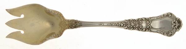 Baronial-Old (Sterling, 1898, No Monograms) Small Ice Cream Fork
