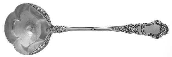 Baronial-Old (Sterling, 1898, No Monograms) Small Solid Soup Ladle