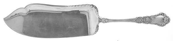 Baronial-Old (Sterling, 1898, No Monograms) Small Solid Fish Serving Knife