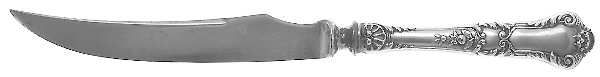 Baronial-Old (Sterling, 1898, No Monograms) Individual Bird Knife with Stainless Blade