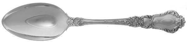 Baronial-Old (Sterling, 1898, No Monograms) Tablespoon (Serving Spoon)