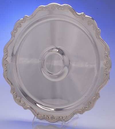 Baronial (Silverplate, Hollowware, Heritage) Plated Chip & Dip No Bowl