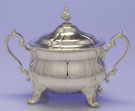 Baronial (Silverplate, Hollowware, Heritage) Sugar Bowl & Lid