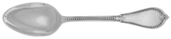 Beaded (Sterling, 1855, No Monograms) Teaspoon