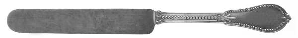 Beaded (Sterling, 1855, No Monograms) Tea Knife Solid Piece