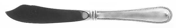 Bead (Sterling, Masterpiece, Gorham Mark) Hollow Handle Master Butter Knife