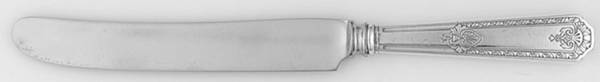 Beaumont (Silverplate, 1929) Monogramed Old French Hollow Knife