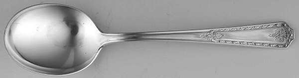 Beaumont (Silverplate, 1929) Round Bowl Soup Spoon (Bouillon)