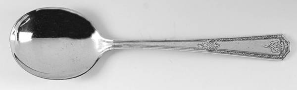 Beaumont (Silverplate, 1929) Round Bowl Soup Spoon (Cream Soup)