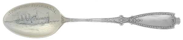 Bedford (Sterling, 1895) Souvenir Spoon (Teaspoon)