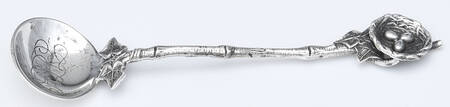 Birds Nest (Sterling, 1865) Master Salt Spoon