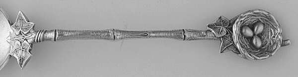 Birds Nest (Sterling, 1865) by Gorham Silver