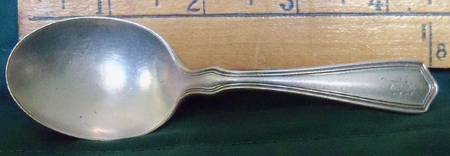 Bradford (Silverplate) Straight Handle Baby Spoon