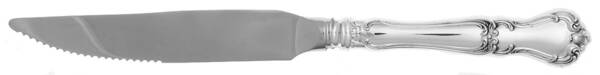 Buckingham (Sterling, 1910) Steak Knife Individual Hollow, Serrate HC