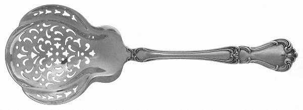 Buckingham (Sterling, 1910) Large Pierced Pea Serving Spoon