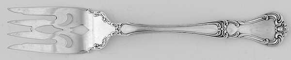 Buckingham (Sterling, 1910) Large Individual Solid Fish/Salad Fork
