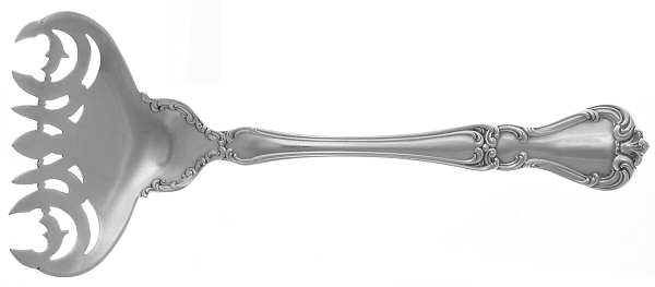 Buckingham (Sterling, 1910) Large Solid Tined Sardine Serving Fork
