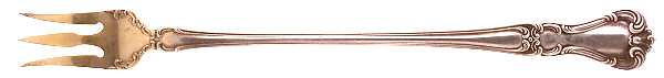 Buckingham (Sterling, 1910) Long Handle Olive Fork