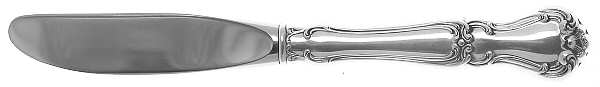 Buckingham (Sterling, 1910) Modern Hollow Butter Spreader (Stainless)