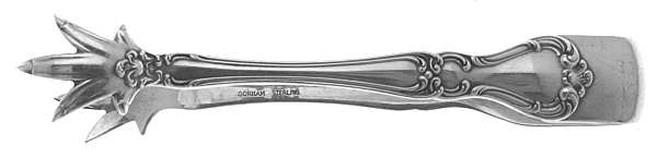 Buckingham (Sterling, 1910) Large Sugar Tongs