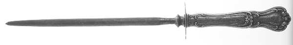Buckingham (Sterling, 1910) Large Steel Rod Knife Sharpener