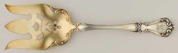 Buckingham (Sterling, 1910) Solid Salad Serving Fork